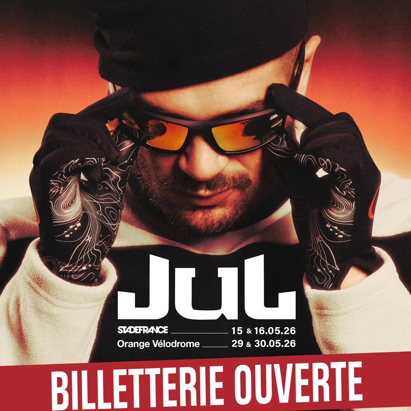 Jul – Orange Vélodrome 2026 (Marseille) – 29 & 30 mai